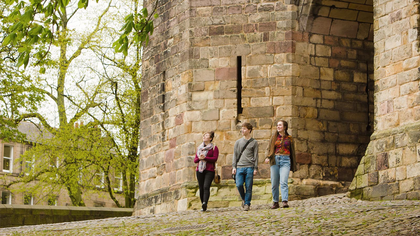 Students at Lancaster Castle